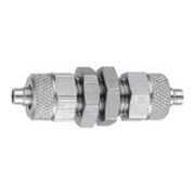 Riegler Schottverschraubung, M10x1,0, für Schlauch 6/4, SW 14, ES 1.4571-1