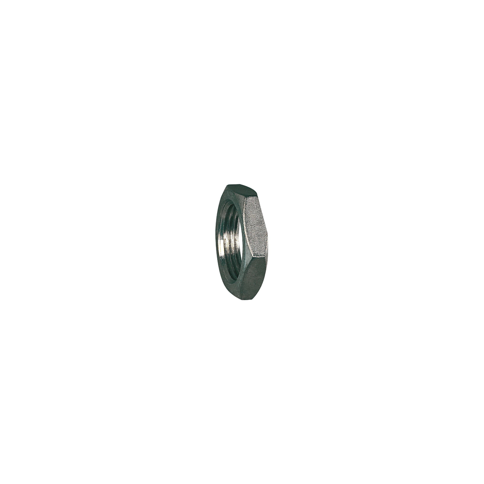 Riegler Sechskant-Gegenmutter, G 1/8, SW 14, Edelstahl 1.4408