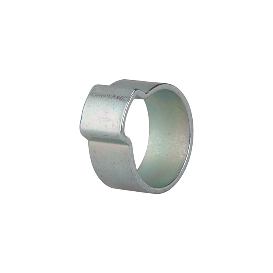 Riegler Serre-câble 1 oreille, acier zingué brillant (W1), serrage 11-13 mm, 6,5 mm