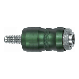 Riegler Sicherheitskuppl. NW7,8, Bi-Tec, MS vern., Tülle LW 6, 2050 l/min
