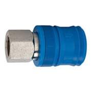 Riegler Sicherheitskupplung NW 7,4, Typ KE, Messing vern., G 3/8 IG-1