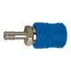 Riegler Sicherheitskupplung NW 7,4, Typ KE, Messing vern., Tülle LW 6