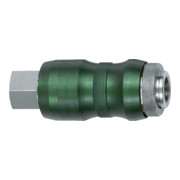 Riegler Sicherheitskupplung NW7,8, Bi-Tec, MS vern., G 3/8 IG, 2050 l/min