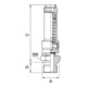 Riegler Sicherheitsventil DN 10, Messing, G 1/2, Ansprechdruck 0,5 bar-3