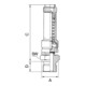 Riegler Sicherheitsventil DN 10, Messing, G 3/8, Ansprechdruck 2,5 bar