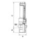 Riegler Sicherheitsventil DN 8, Messing, G 1/2, Ansprechdruck 1,1 bar