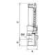 Riegler Sicherheitsventil DN 8, Messing, G 1/2, Ansprechdruck 12 bar-3