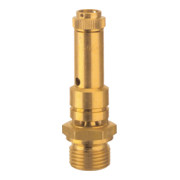 Riegler Sicherheitsventil DN 8, Messing, G 1/4, Ansprechdruck 10,2 bar
