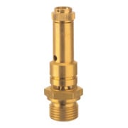 Riegler Sicherheitsventil DN 8, Messing, G 3/8, Ansprechdruck 30 bar