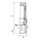 Riegler Sicherheitsventil DN10, Messing, G 3/4, Ansprechdruck 0,35 bar-3
