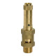 Riegler Sicherheitsventil, Messing, G 1/2, Ansprechdruck 0,5 bar-1