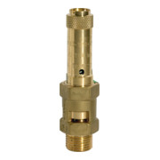 Riegler Sicherheitsventil, Messing, G 3/4, Ansprechdruck 0,5 bar
