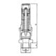 Riegler Sicherheitsventil, Messing, G 3/4, Ansprechdruck 13,5 bar