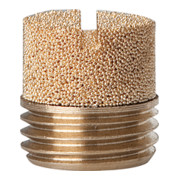 Riegler Silencieux en bronze fritté, fente, G 1/4, max. 10 bar-1