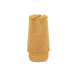 Riegler Silencieux en bronze fritté, fente, G 1/8, 0 - 8 bar