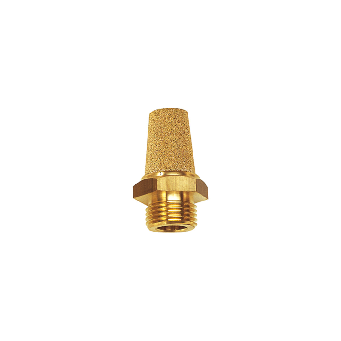 Riegler Silencieux en bronze fritté, filetage/hexagone laiton, M5, SW 9
