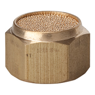 Riegler Silencieux en bronze fritté, plat, G 1 i., SW 41