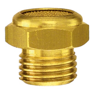 Riegler Silencieux en bronze fritté, plat, M5 a., SW 8