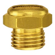 Riegler Silencieux en bronze fritté, plat, M5 a., SW 8-1