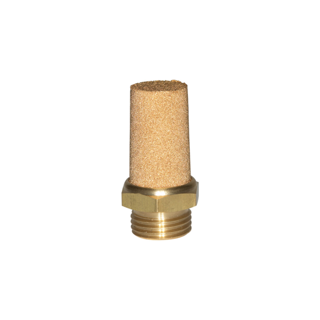 Riegler Silencieux en bronze fritté « value line », hexagonal/fileté MS, G 1/4
