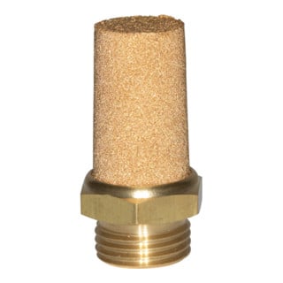 Riegler Silencieux en bronze fritté « value line », hexagonal/fileté MS, M5