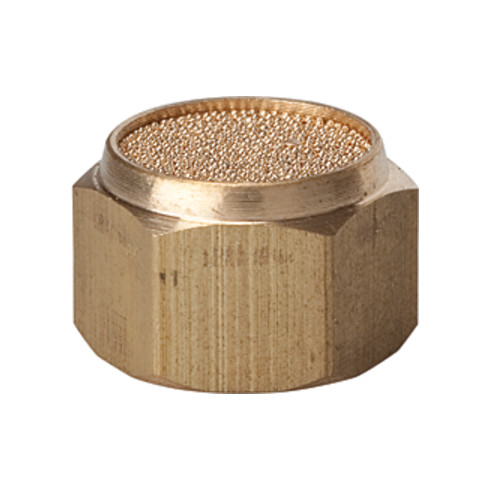 Riegler Sinterbronce-Schalldämpfer, flach, G 1 i., SW 41