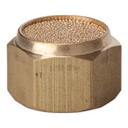 Riegler Sinterbronce-Schalldämpfer, flach, G 1 i., SW 41