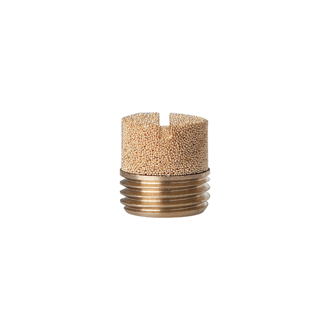 Riegler Sinterbronce-Schalldämpfer, Schlitz, G 1/2, max. 10 bar