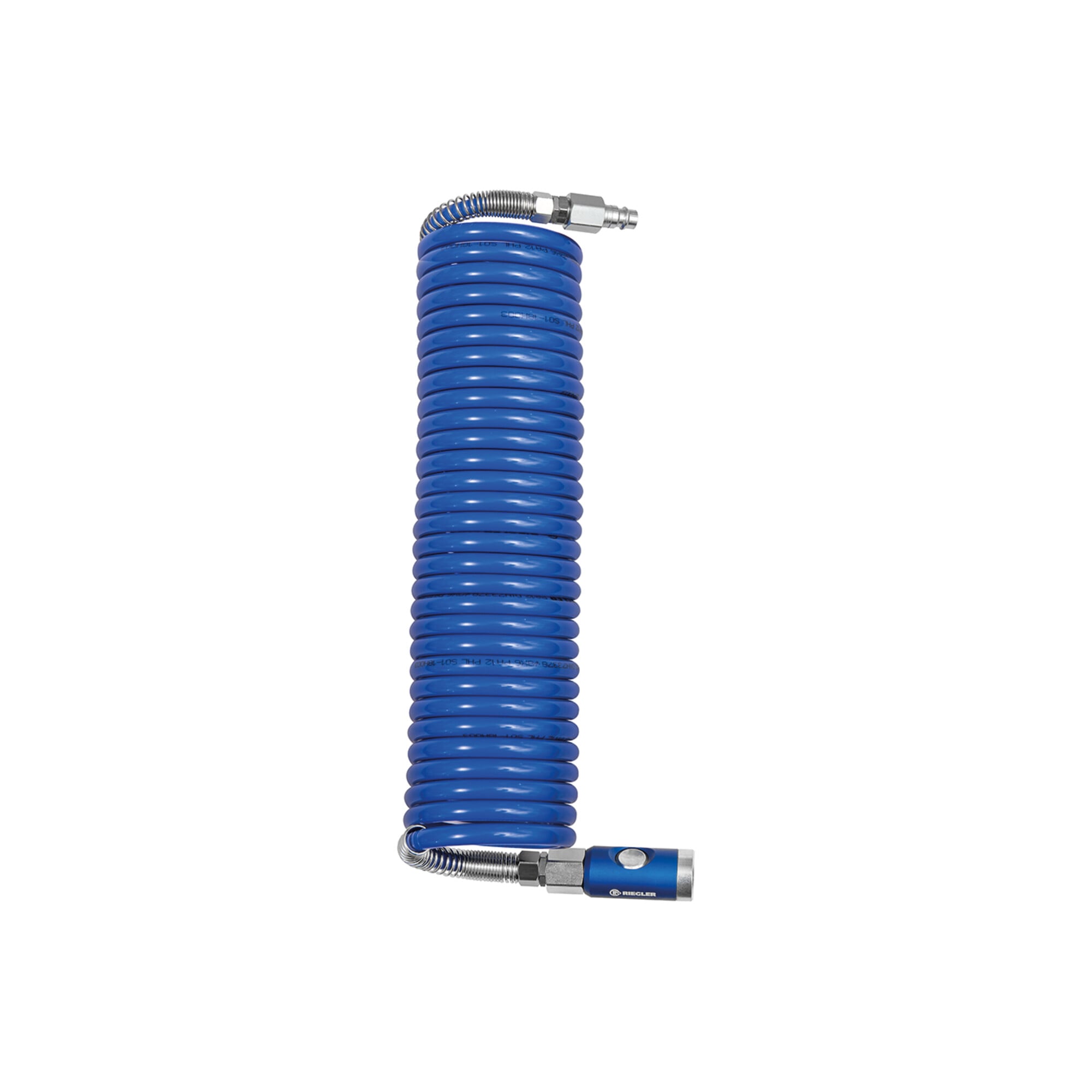 Riegler Spiralschl.-Kupplung-Set, Sicherheitskuppl., PA, Ã ̧ 12x9, 7,5 m