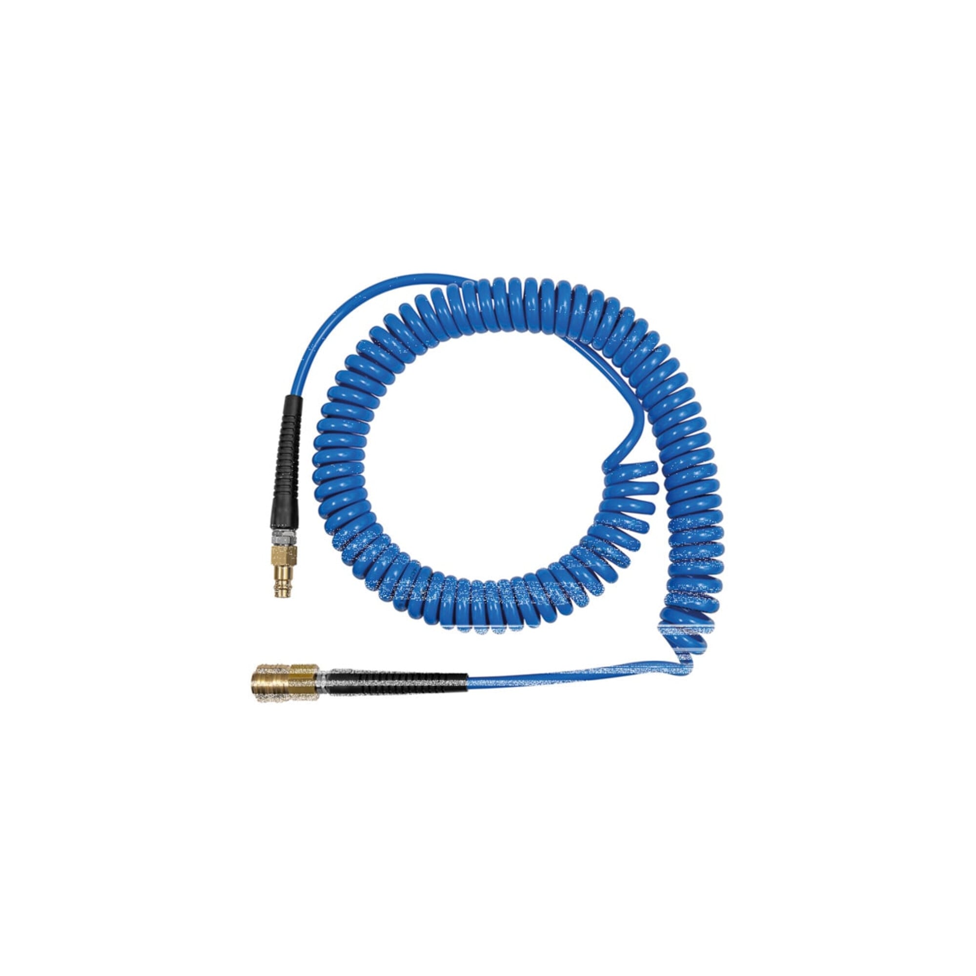 Riegler Spiralschlauch-Standardkupplung-Set, PU, Schlauch-Ã ̧ 8x5, 10,0 m, SP81000PUSK
