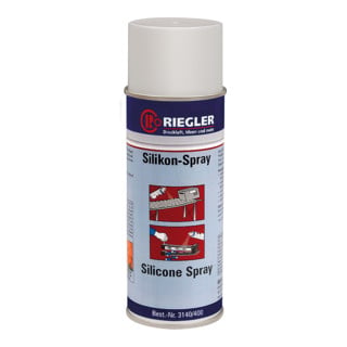 Riegler Spray au silicone, température -50°C à 250°C, 400 ml