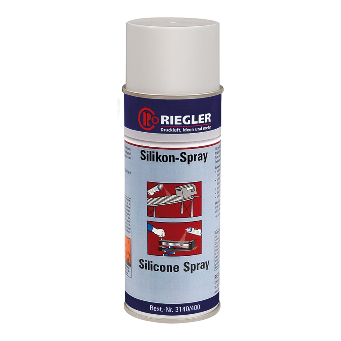 Riegler Spray au silicone, température -50°C à 250°C, 400 ml