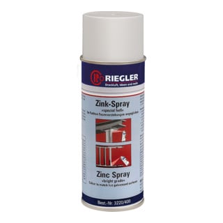 Riegler Spray Zinc, Température max. 300 °C, 400 ml