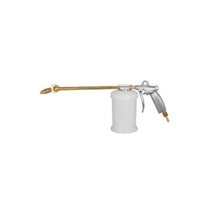 Riegler Sprühpistole Düse schwenkbar, 1l, Kunstst. weiß. 2-6bar, Stecker NW7,2