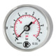 Riegler Standardmano, CrNi-Stahl, G 1/4 hinten zentr., 0 - 10,0 bar, Ã˜ 40-1