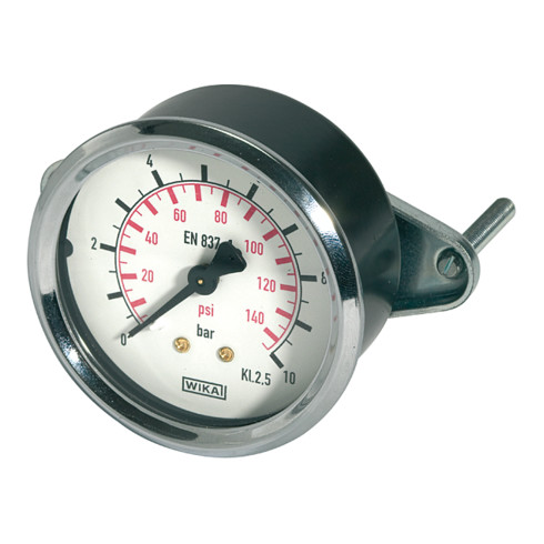 Riegler Standardmano, Dreikantfrontring, G 1/4 hinten, 0 - 6,0 bar, Ã˜ 63