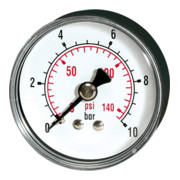 Riegler Standardmano »pressure line« G 1/4 hinten 0-10,0 bar/145 psi, Ã˜50