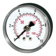 Riegler Standardmano »pressure line« G 1/4 hinten, 0-4,0 bar/56 psi, Ã˜ 50