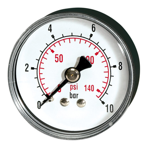 Riegler Standardmano »pressure line« G 1/4 hinten -1/0 bar/-14,5 psi, Ã˜50