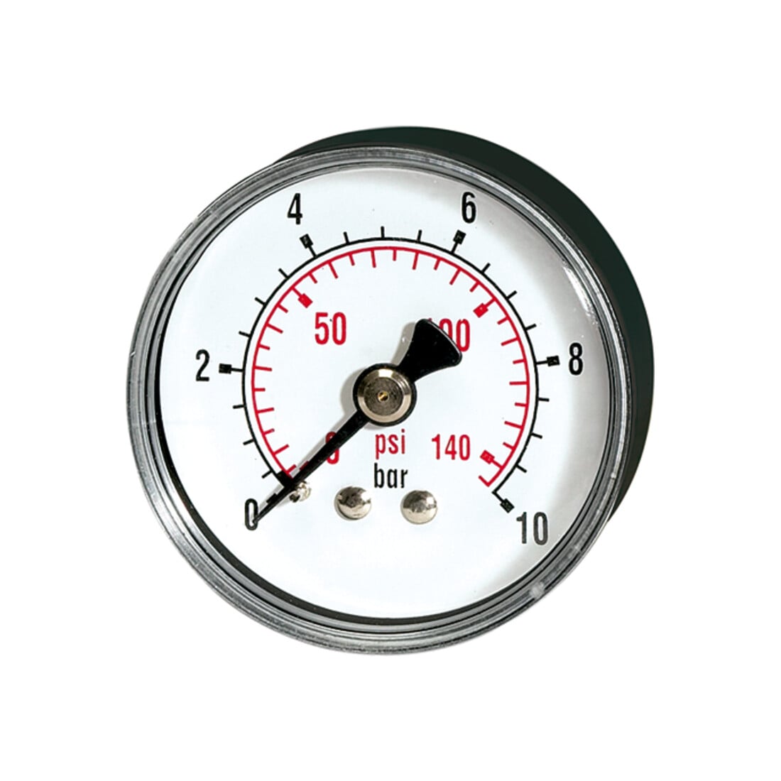 Riegler Standardmano « pressure line » G 1/8 arrière 0-10,0 bar/145 psi, Ø40