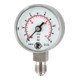 Riegler Standardmanometer, CrNi-Stahl, G 1/4 unten, 0 - 60,0 bar, Ã˜ 50-1