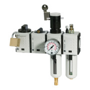 Riegler Station de maintenance SAFETY »FUTURA«, KH-AV 2 pcs WE, HA, BG 1, G 1/4-1