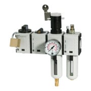 Riegler Station de maintenance SAFETY »FUTURA«, KH-AV-2 pcs.-WE, VA, BG 1, G 1/4-1