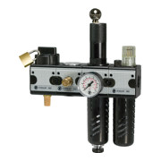 Riegler Station de maintenance SAFETY »multifix«, KH-AV-2 pcs.-BL, HA, BG3, G1/2-1