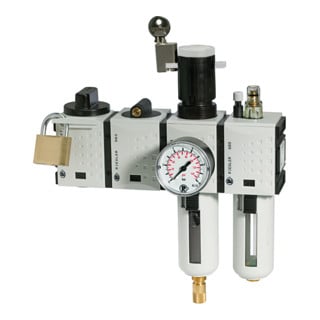 Riegler Station d'entretien SAFETY »FUTURA«, KH-AV-2 pièces-WE, HA, BG 2, G 3/8