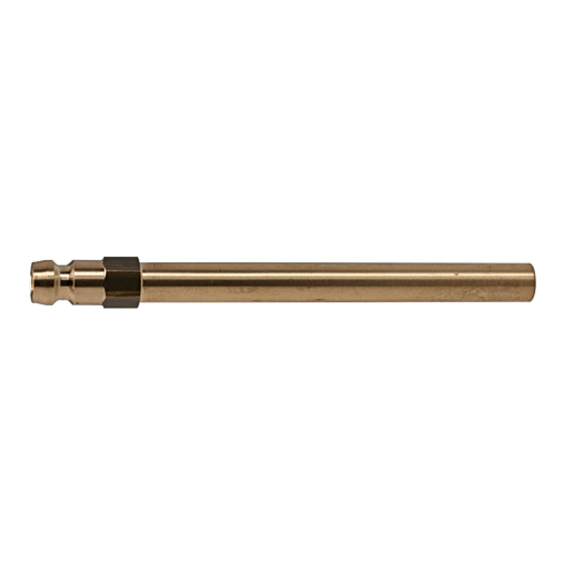 Riegler Stecknippel-Rohr DN 5, Rohr-Außen-Ø 8 mm, SW 9, Länge 100 mm