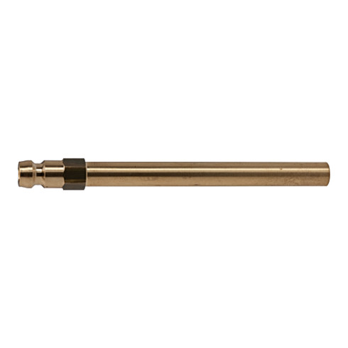Riegler Stecknippel-Rohr DN 5, Rohr-Außen-Ã˜ 8 mm, SW 9, Länge 63 mm