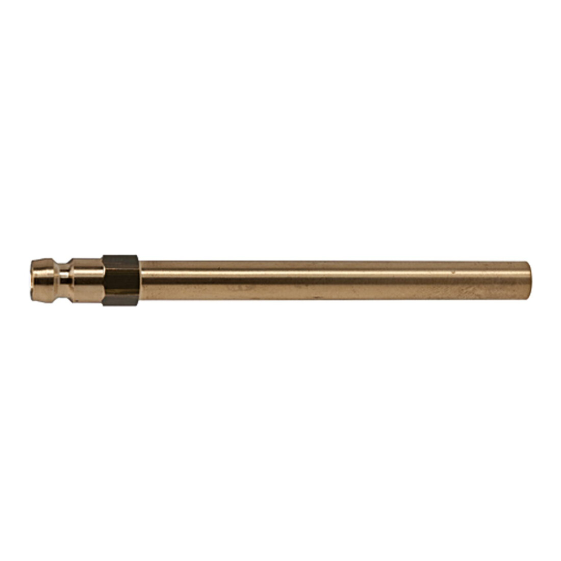 Riegler Stecknippel-Rohr DN 6, Rohr-Außen-Ø 10 mm, SW 11, Länge 100 mm