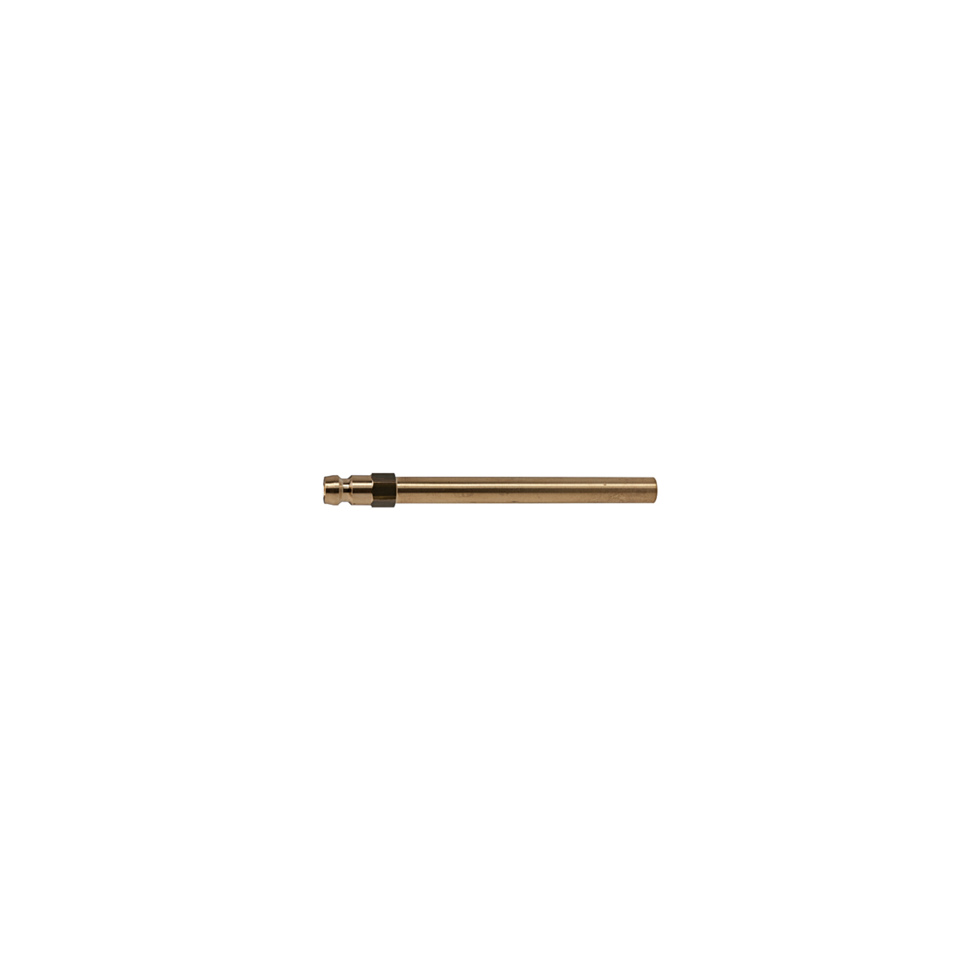 Riegler Stecknippel-Rohr DN 6, Rohr-Außen-Ã ̃ 10 mm, SW 11, Länge 240 mm