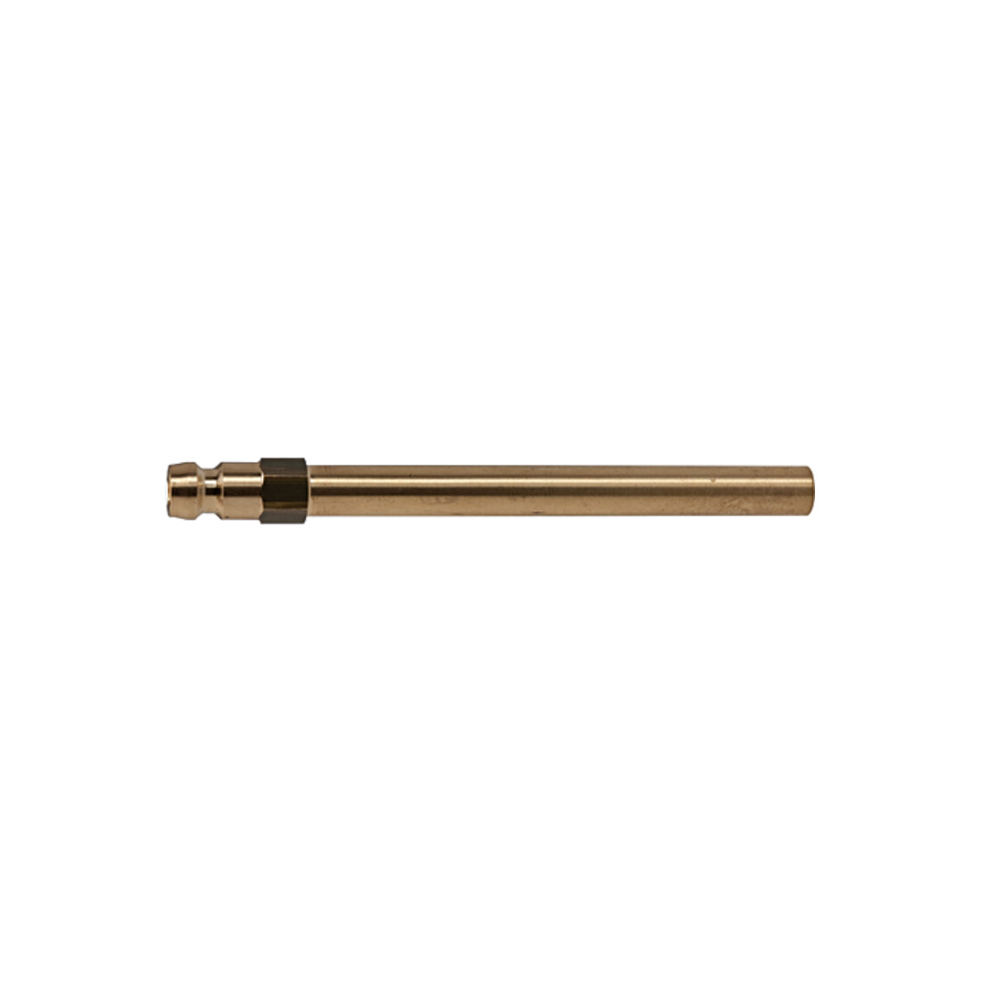 Riegler Stecknippel-Rohr DN 6, Rohr-Außen-Ø 10 mm, SW 11, Länge 360 mm